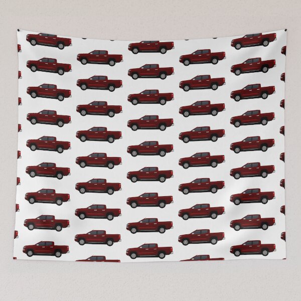 Item preview, Pick Up Truck (Dark Red) designed and sold by neil4404.
