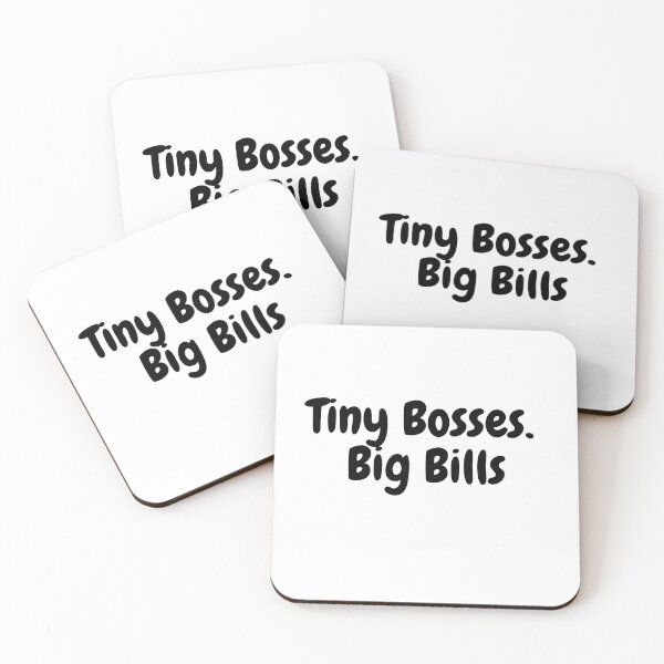 Item preview, Tiny Bosses Big Bills | Funny Toddler Dad T-Shirt designed and sold by Whysoserious42.