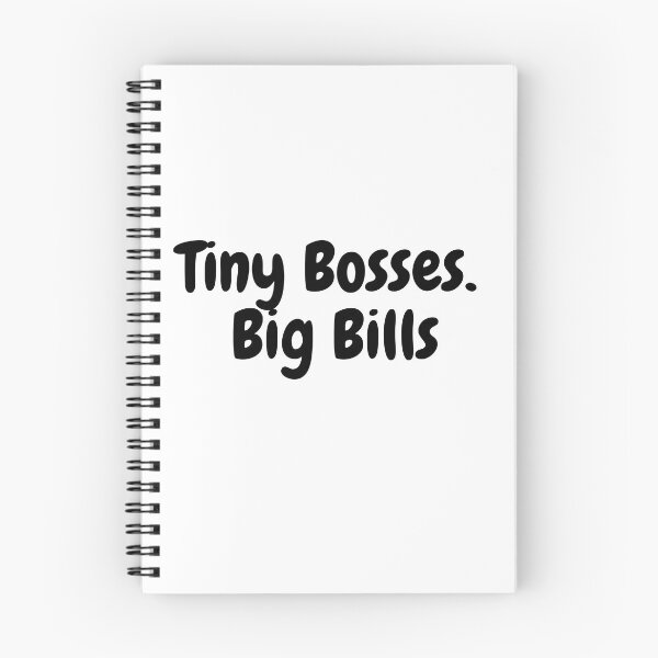 Item preview, Tiny Bosses Big Bills | Funny Toddler Dad T-Shirt designed and sold by Whysoserious42.
