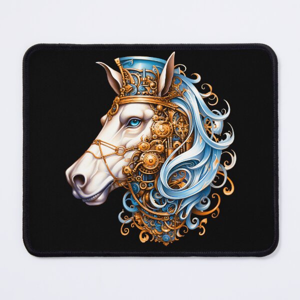 Item preview, Steampunk Christmas Horse Head With Ornate (Faux) Gears designed and sold by DEC02.