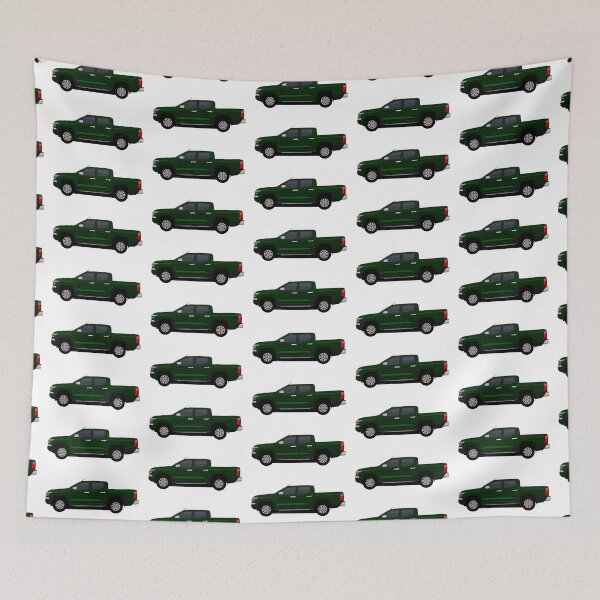 Item preview, Pick Up Truck (Dark Green) designed and sold by neil4404.