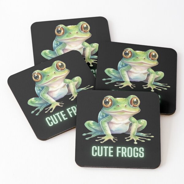 Item preview, Cute Frog Watercolor Animal Aesthetic designed and sold by Bloomelle Studio.