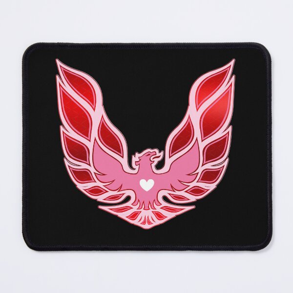 Item preview, Vintage Trans AM Bird, PINK, Screaming Chicken Hood Decal, Classic American Muscle Cars, Valentines Day gift designed and sold by classic car craze.