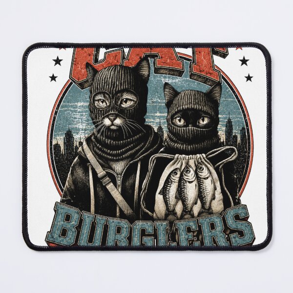 Item preview, Cat burgler designed and sold by Hadderstyle.