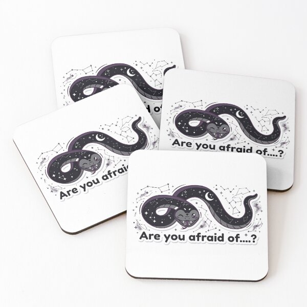 Item preview, ​Cosmic Viper: The Playful Galaxy Serpent designed and sold by NadinGerasi.