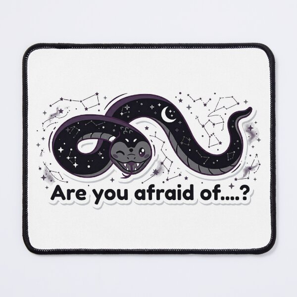 Item preview, Cosmic Viper: The Playful Galaxy Serpent designed and sold by NadinGerasi.