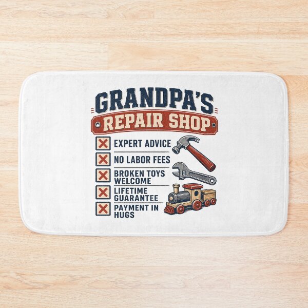 Item preview, Grandpas Repair Shop Payment In Hugs Vintage Sign designed and sold by chattsuede.
