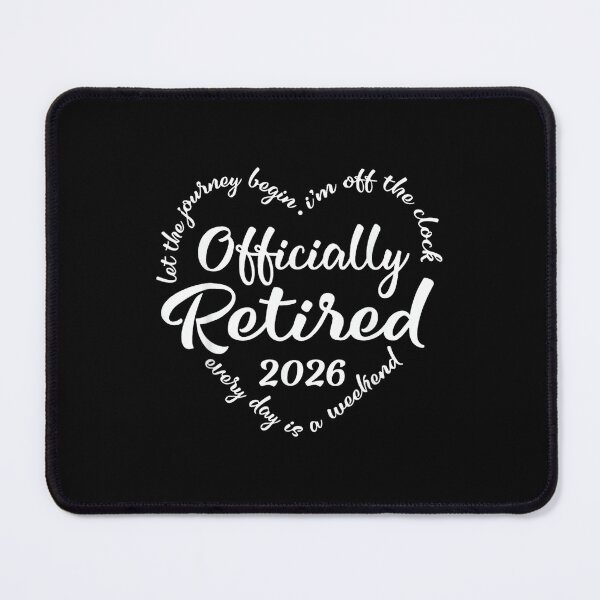 Item preview, Officially Retired 2026 Heart Shirt for Women Retirement designed and sold by JanetteNWillis.