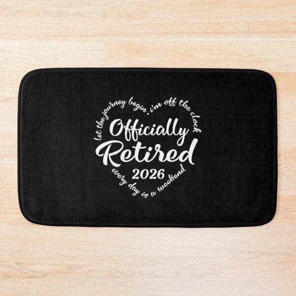 Item preview, Officially Retired 2026 Heart Shirt for Women Retirement designed and sold by JanetteNWillis.
