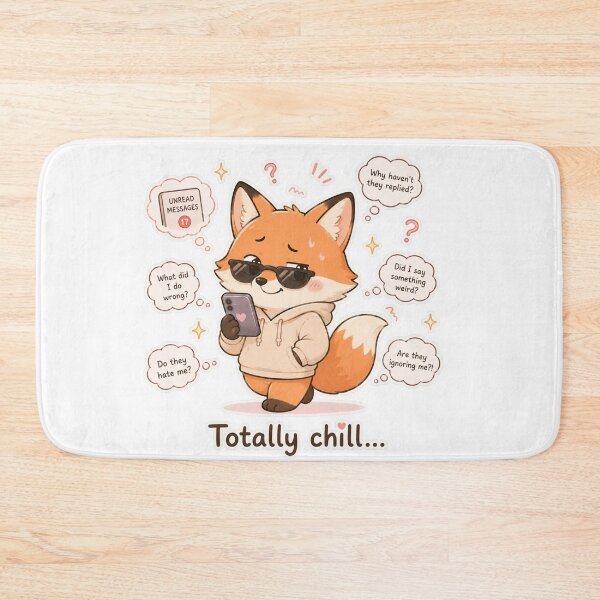 Item preview, Fox Mixed Signals Funny Relationship Mood designed and sold by Sadia  Jannat.