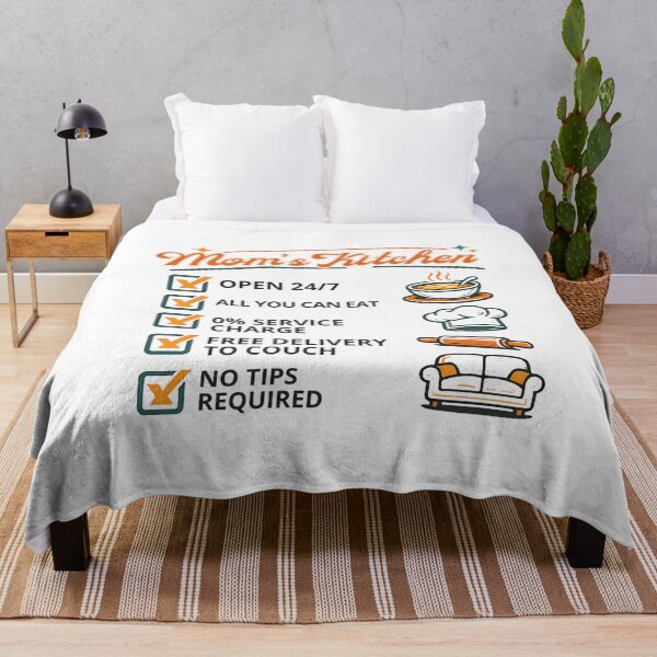 Item preview, Mom's Kitchen Open 24/7 Humorous Retro Gift designed and sold by chattsuede.