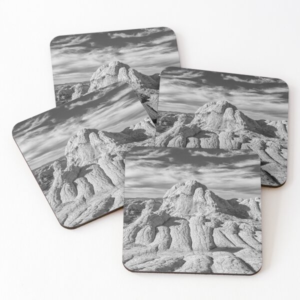 Item preview, White Pocket Brain Rock Black and White Pano designed and sold by Gerard Fornarotto.