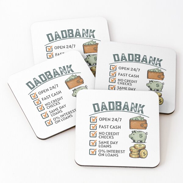 Item preview, Dadbank Open 24/7 Fast Cash No Credit Checks Same Day Loans 0% Interest designed and sold by chattsuede.