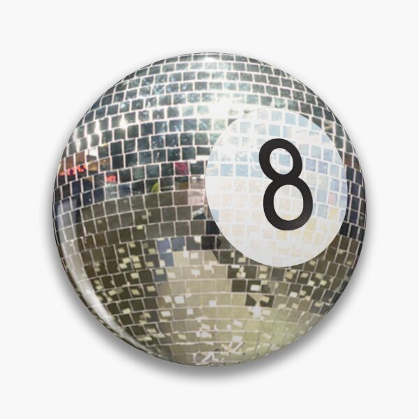 Item preview, disco 8 ball designed and sold by createandrogyny.