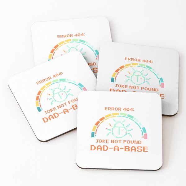 Item preview, Error 404 Dad Joke Not Found: Retro Pixel Tech Humor For Dads designed and sold by chattsuede.