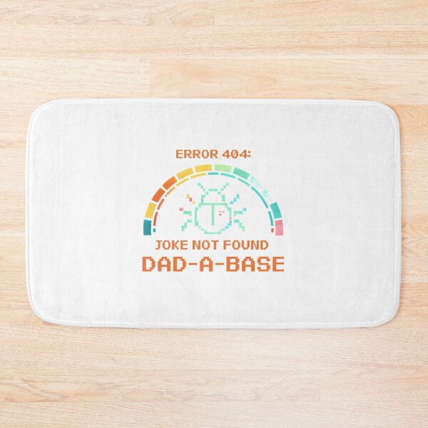 Item preview, Error 404 Dad Joke Not Found: Retro Pixel Tech Humor For Dads designed and sold by chattsuede.