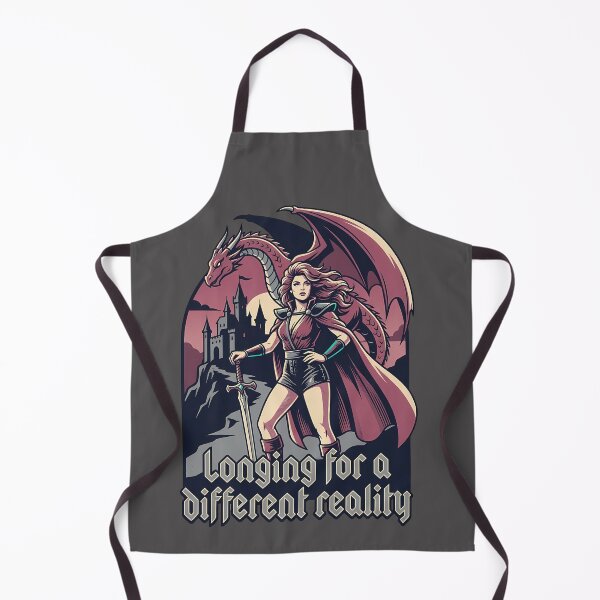 Item preview, Fantasy Girl with Dragon and Castle designed and sold by TeufelDesign.