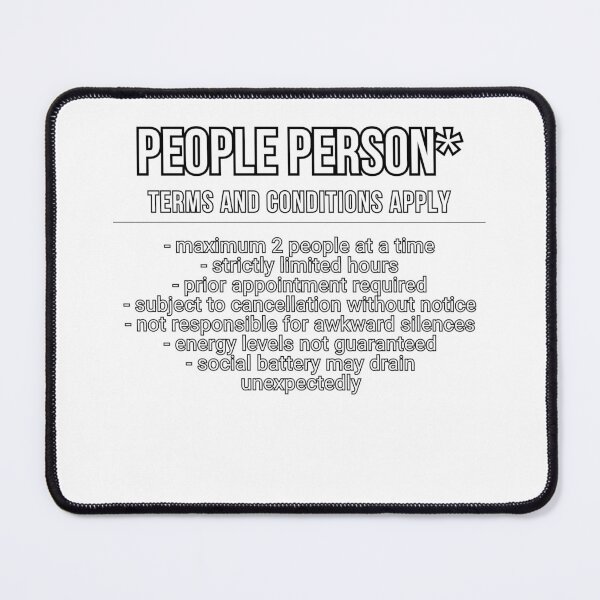 Item preview, People Person* Terms and Conditions Apply designed and sold by Odd Serif.