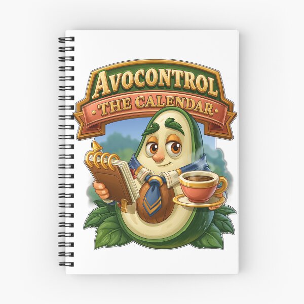 Item preview, Avocontrol The Calendar Funny Avocado Coffee Pun designed and sold by Marcikart.