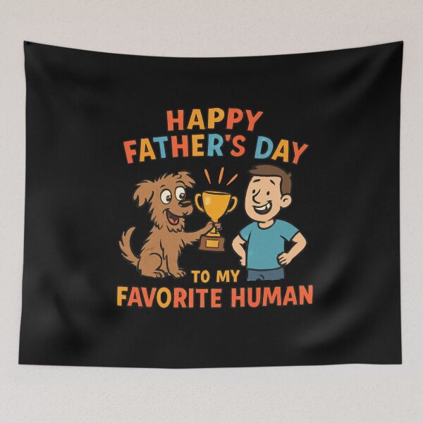 Item preview, Happy Father's Day (Dog Dad)  designed and sold by cope64.