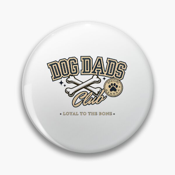 Item preview, Dog Dads Club Loyal To The Bone Vintage Varsity Style designed and sold by chattsuede.