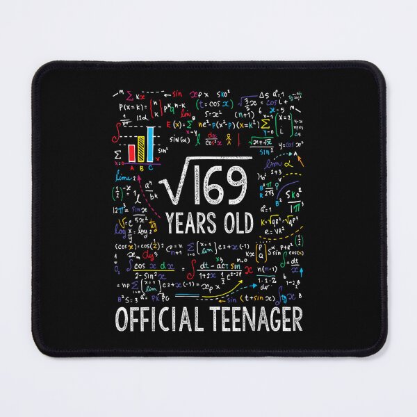 Item preview, Square Root of 169 13 Years Old Official Teenager Birthday designed and sold by JanetteNWillis.