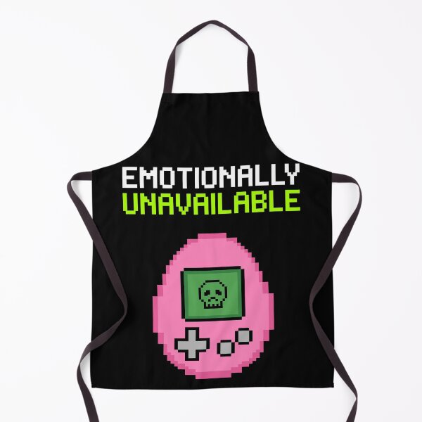 Item preview, Emotionally Unavailable - Dead Retro Digital Pet Pixel Art designed and sold by artistastshirt.