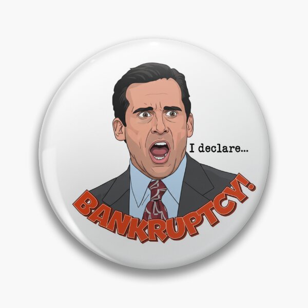 Item preview, Michael Scott - I Declare Bankruptcy! designed and sold by Deviant Logic Design.