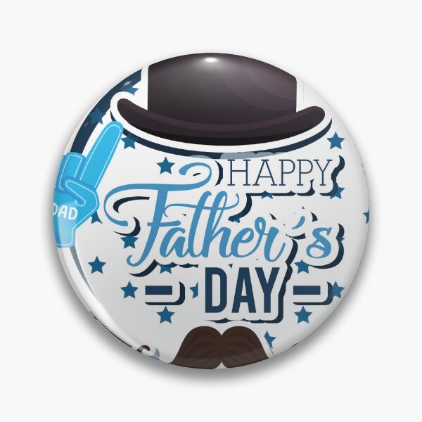Item preview, #1 Dad Happy Father's Day Bowler Hat Graphic designed and sold by unboxedbyJuls.