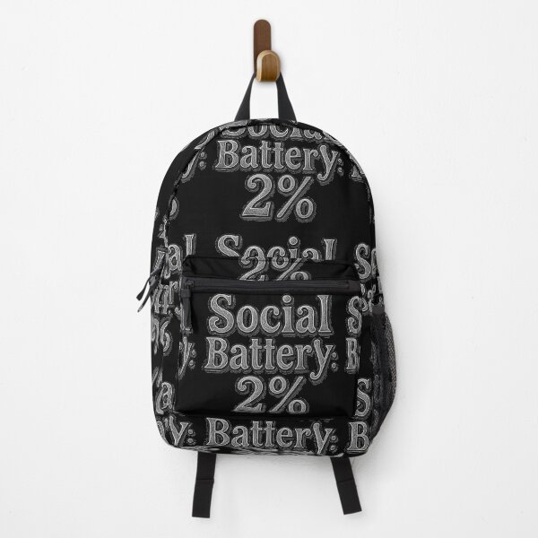 Item preview, Social Battery 2% designed and sold by Stefrait-7.
