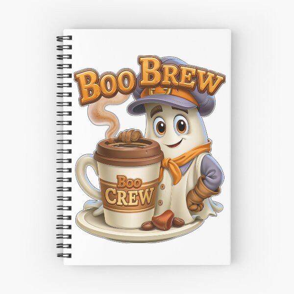 Item preview, Boo Brew Boo Crew Cute Halloween Ghost Coffee designed and sold by Marcikart.