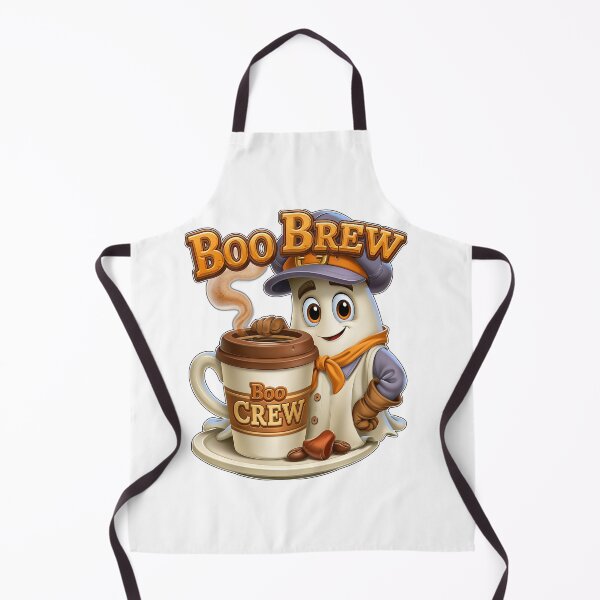 Item preview, Boo Brew Boo Crew Cute Halloween Ghost Coffee designed and sold by Marcikart.