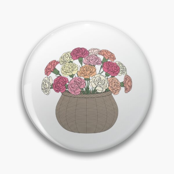 Item preview, Carnations in the Basket designed and sold by ajamzbox.