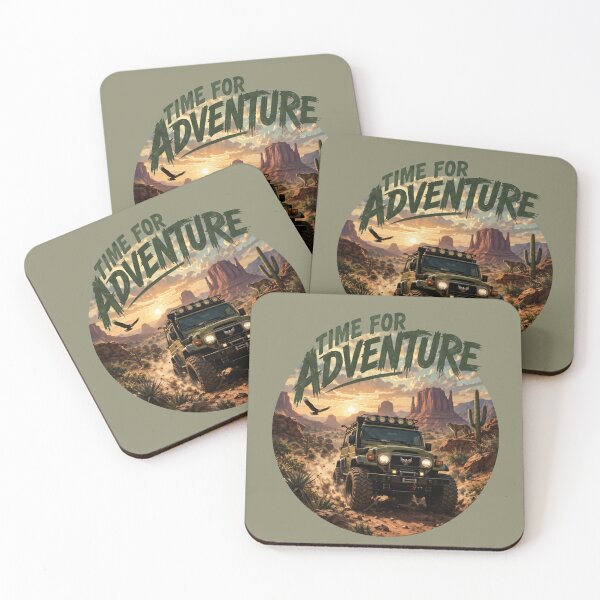 Item preview, Time for Adventure – Off Road Desert Journey designed and sold by Aimetoi.