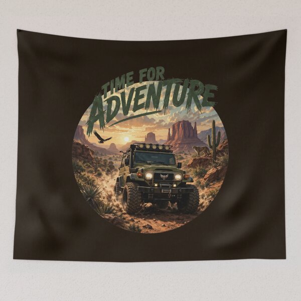 Item preview, Time for Adventure – Off Road Desert Journey designed and sold by Aimetoi.
