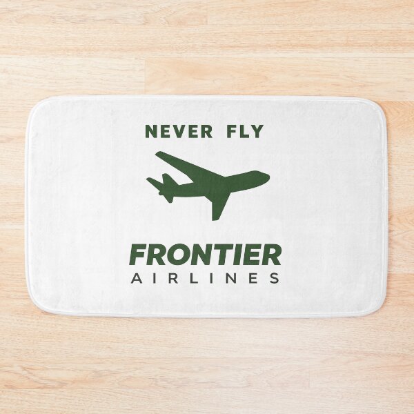 Item preview, Never Fly Frontier Airlines Funny Travel Parody Design designed and sold by Creative Spark.