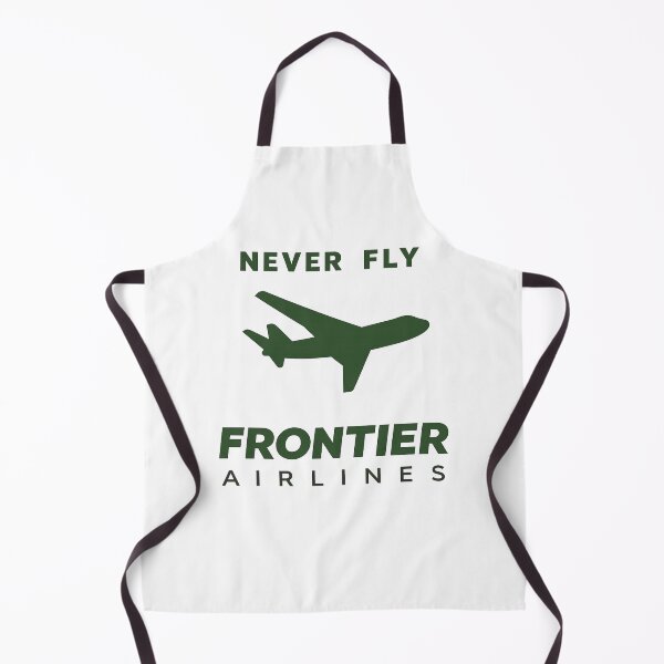 Item preview, Never Fly Frontier Airlines Funny Travel Parody Design designed and sold by Creative Spark.