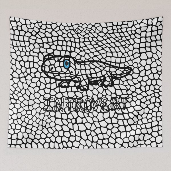 Item preview, Introvert Invisible Gecko designed and sold by Digitaload.