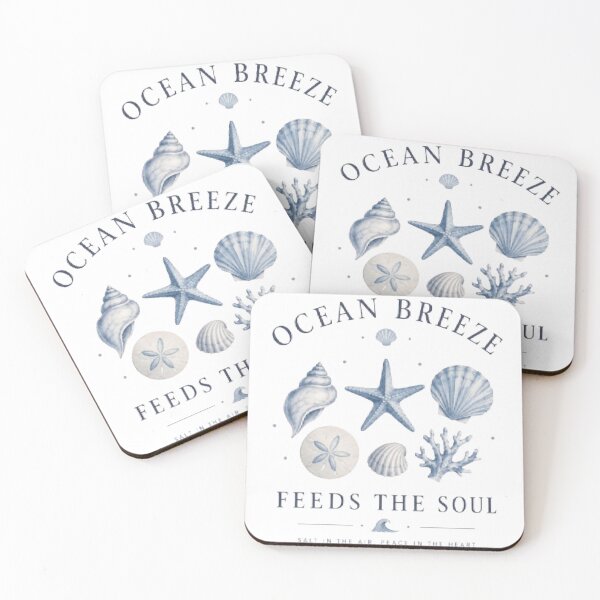 Item preview, Ocean Breeze Coastal Seashell Aesthetic designed and sold by AveniaOficial.