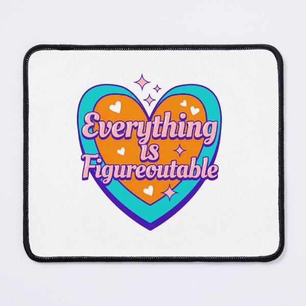 Item preview, Everything Is Figureoutable Motivational Quote Empowerment Mindset Gift designed and sold by RetroMini2026.