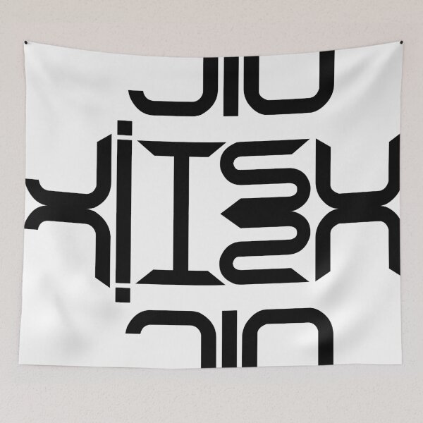 Item preview, Minimalist Jiu Jitsu Symmetry Technical Art designed and sold by RariTeesShop.