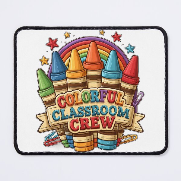 Item preview, Colorful Classroom Crew Teacher Squad Crayons designed and sold by Marcikart.