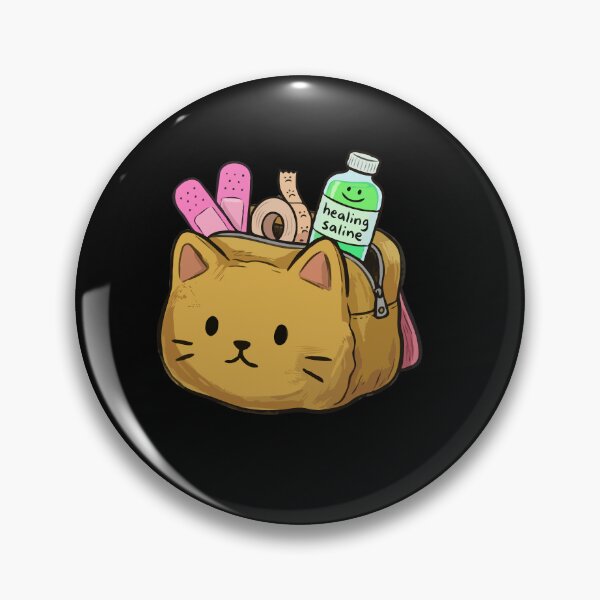 Item preview, Whimsical Feline Emergency Bag designed and sold by Emegan Print Art.