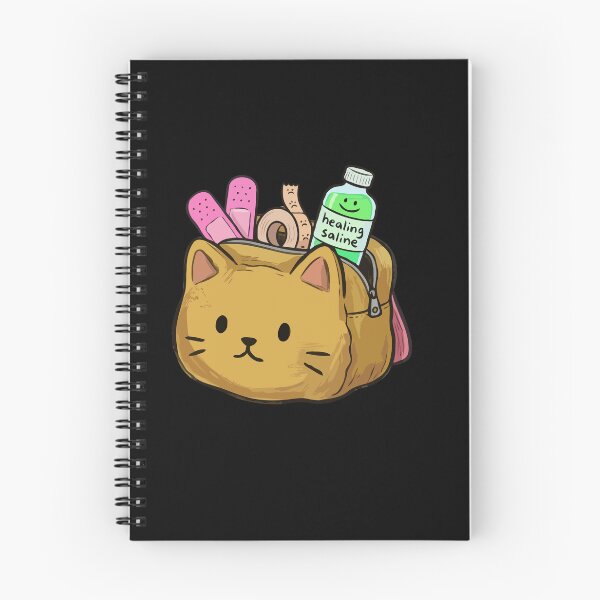 Item preview, Whimsical Feline Emergency Bag designed and sold by Emegan Print Art.