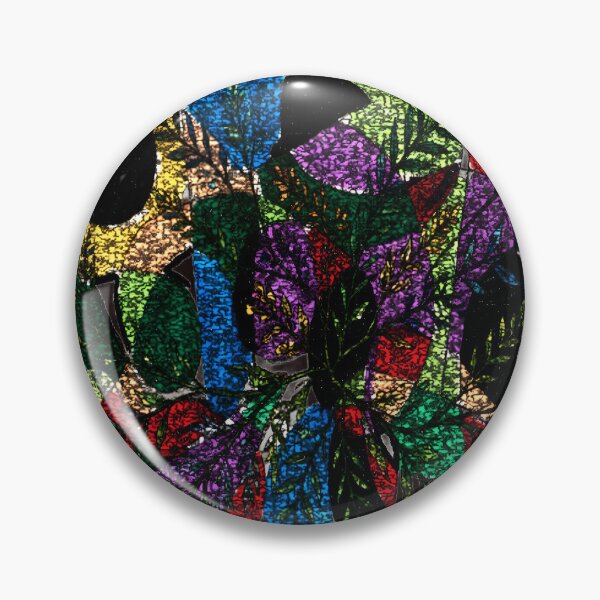 Item preview, Abstract Collision Botanical BR stonewall colorful geometric abstract design designed and sold by SmashingDeals.