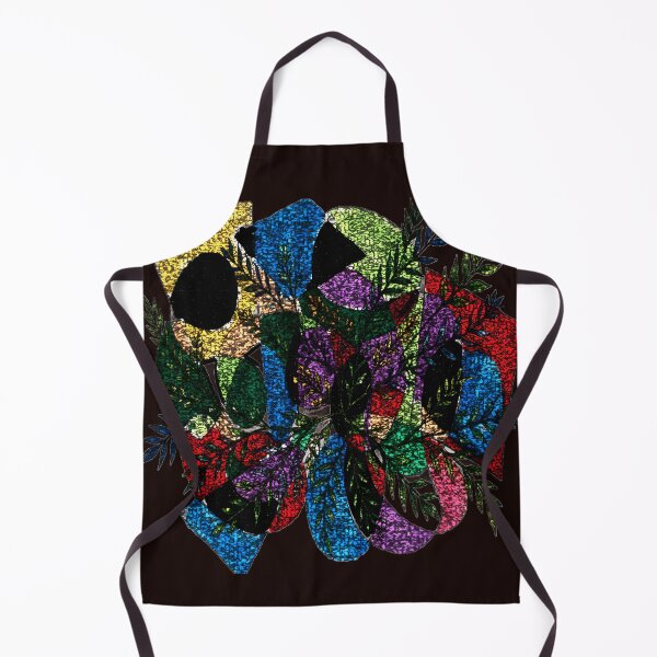 Item preview, Abstract Collision Botanical BR stonewall colorful geometric abstract design designed and sold by SmashingDeals.