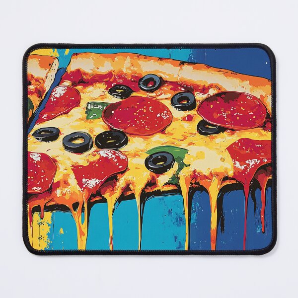 Item preview, Pizza Slice Pop Art, Bold Comic Style Colorful Food Art designed and sold by daila70.