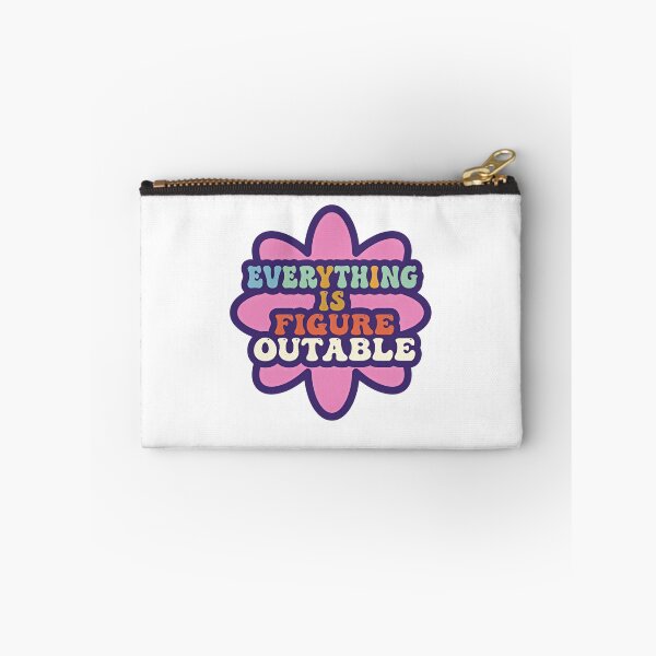 Item preview, Everything Is Figure Outable Positive Mindset Motivation Quote designed and sold by RetroMini2026.