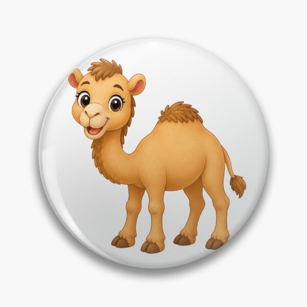 Item preview, Adorable Cartoon Baby Camel - Cute Desert Animal Illustration designed and sold by ToonyTeez.