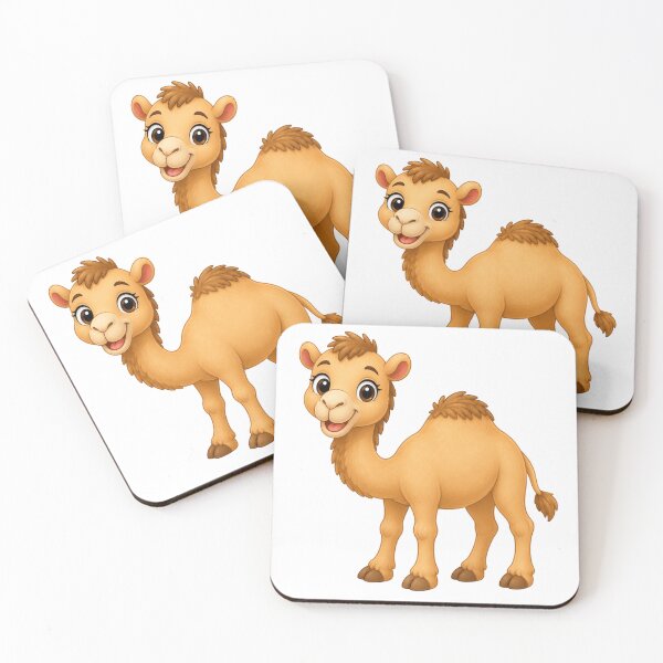 Item preview, Adorable Cartoon Baby Camel - Cute Desert Animal Illustration designed and sold by ToonyTeez.